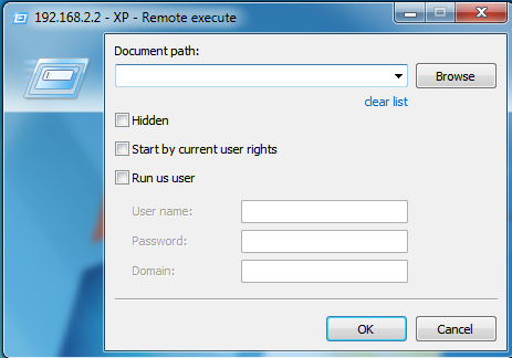 Remote execute